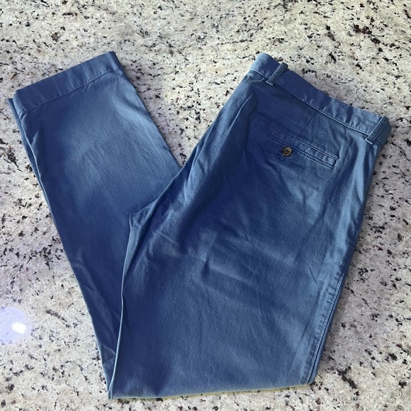 J.Crew Men’s Slim Fit Chino Pants in Blue - Picture 2 of 8